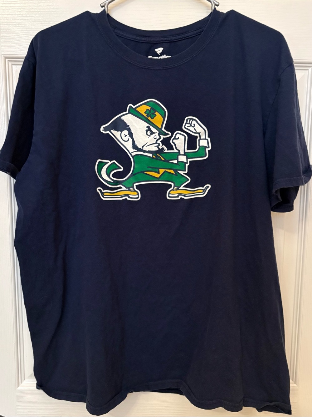 Navy Notre Dame Fighting Irish Graphic T-Shirt